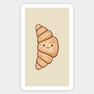 Kawaii Croissant Sticker